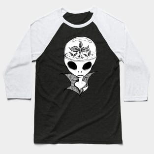 Alien cyborg Baseball T-Shirt